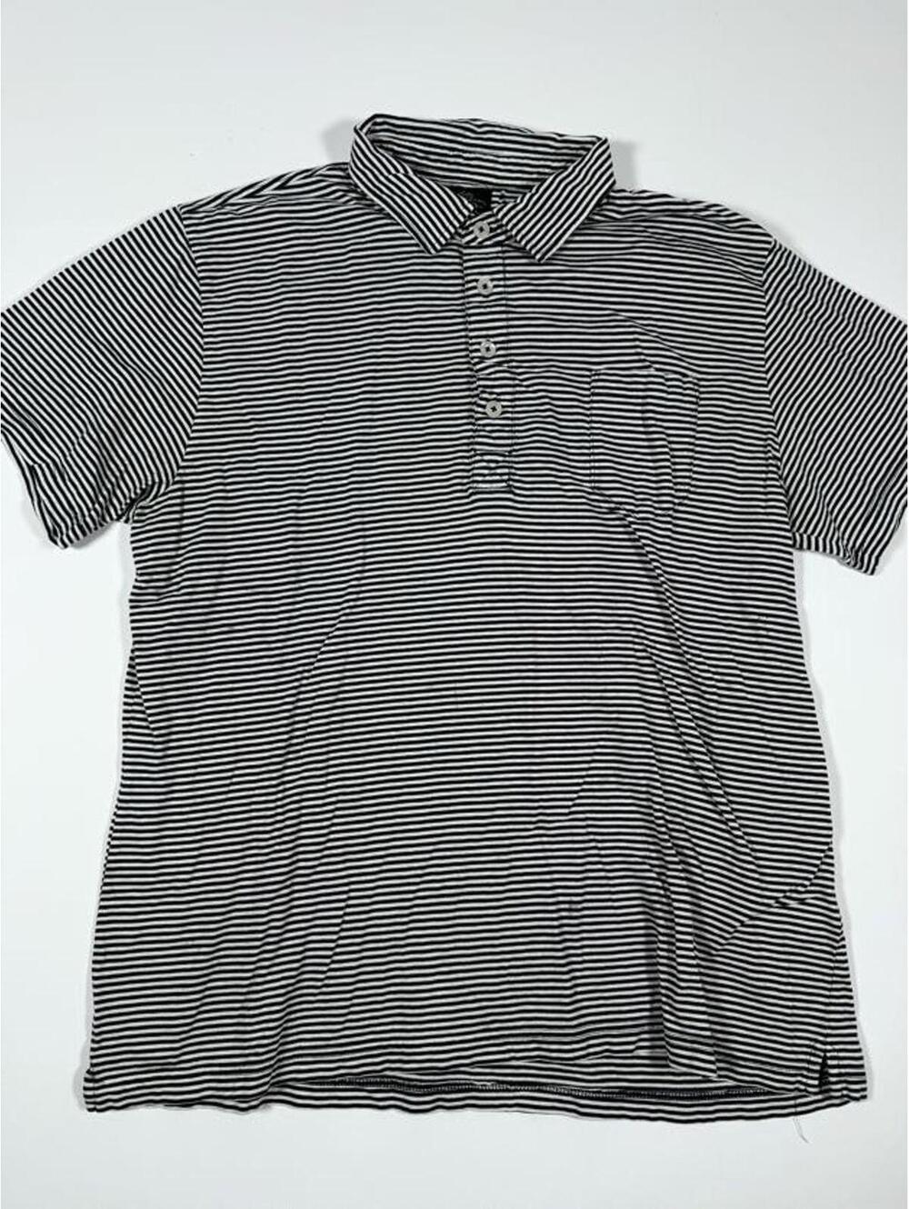 L.L. Bean Men's Striped Cotton Polo Shirt XL